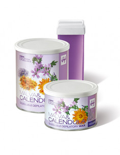 Cera Depilatoria Malva e Calendula