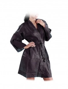 Kimono top quality nero in TNT 10 pezzi