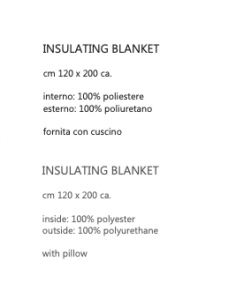 Coperta isolante 200x200 cm 2
