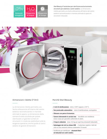 Autoclave SB 7 litri