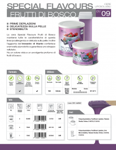 Cera Depilatoria Frutti di bosco 2