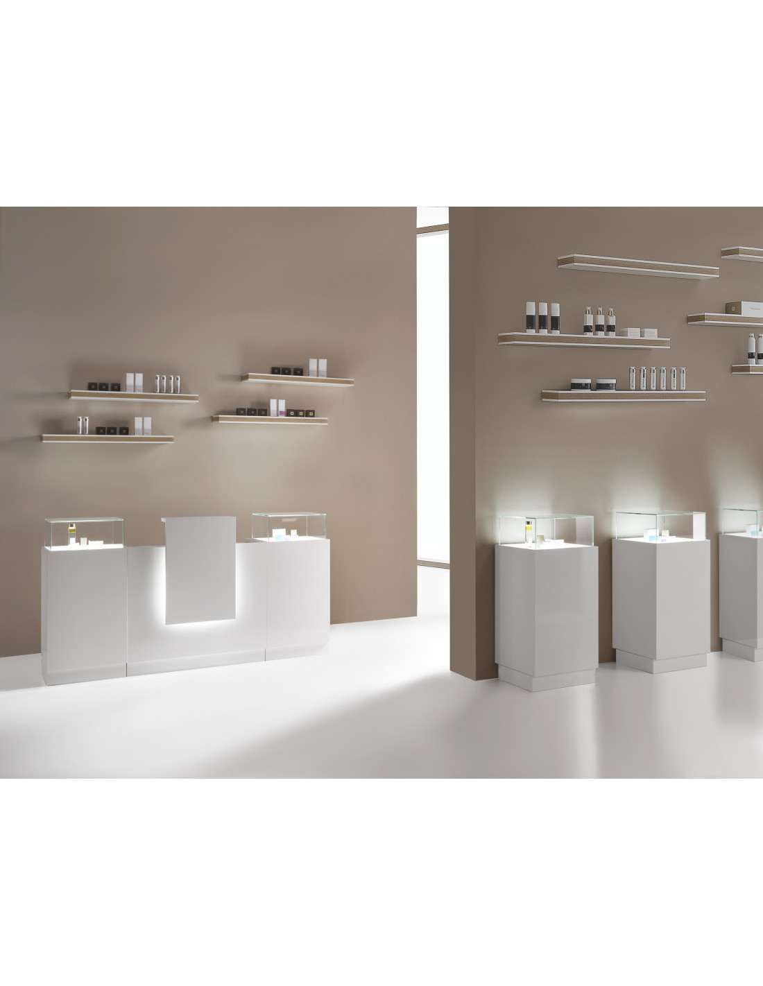 Reception Light Desk Bis Reception Light Desk Bis