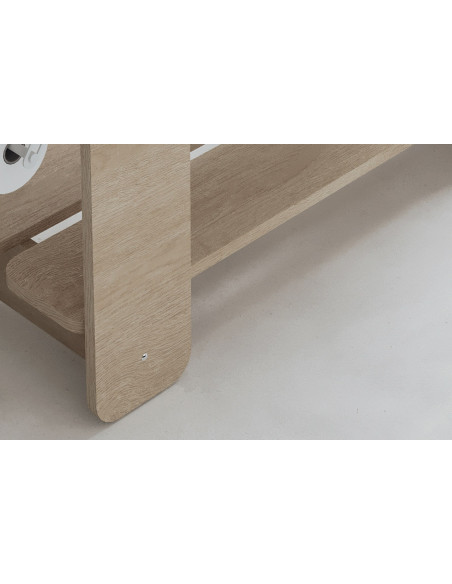 Lettino fisso in Legno Flow