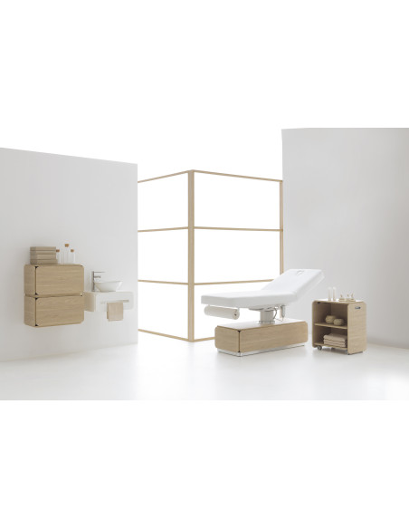 Lettino Elettrico in Legno Nat Evo