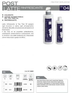 Latte Dopocera al Tea Tree Oil 2