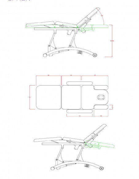 Lettino Elettrico Carena