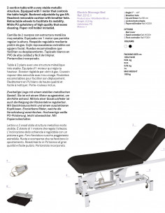 Lettino Elettrico Auriga 2