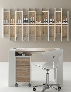 Mensola Slim rovere bardolino 2