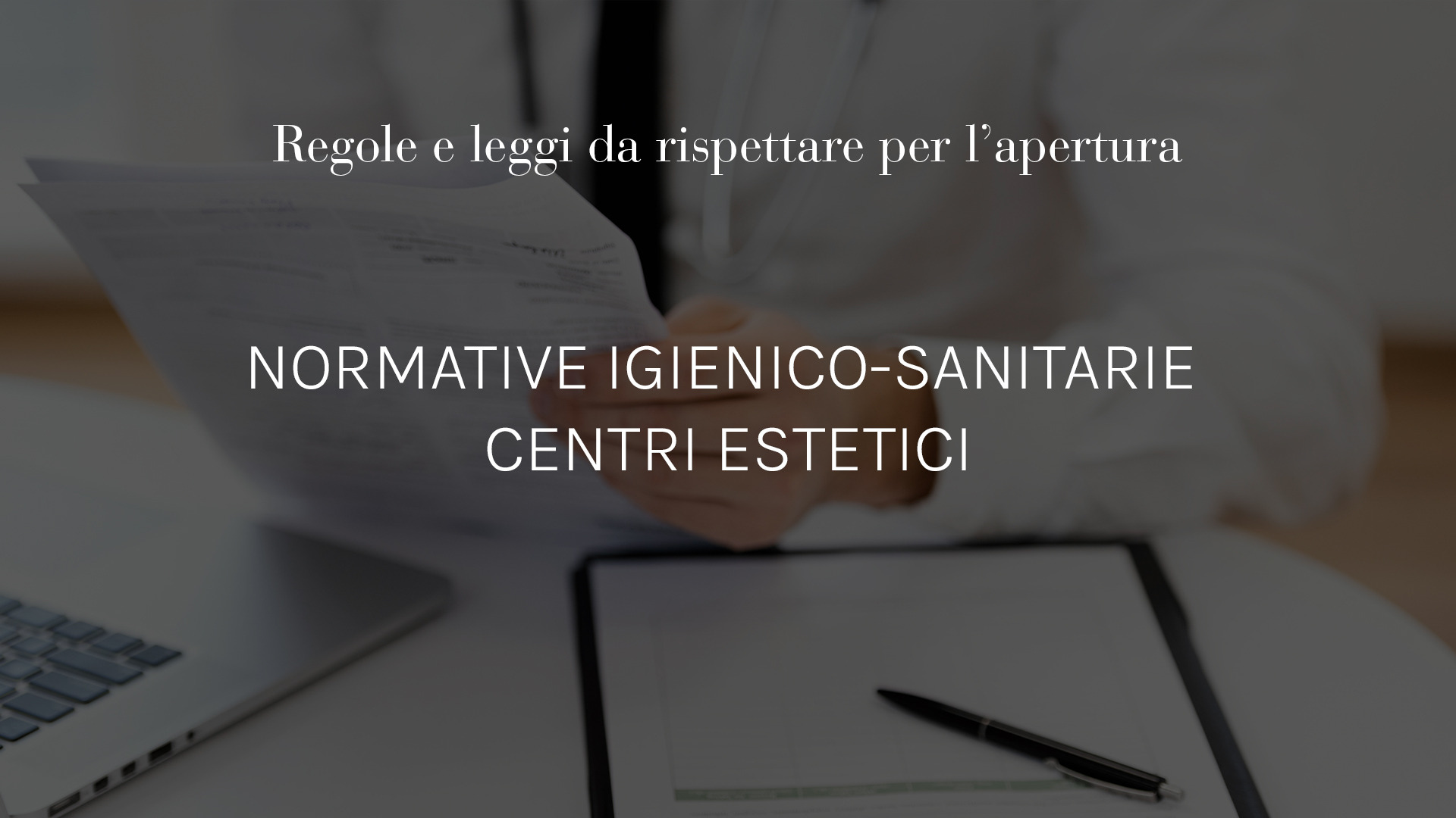 Normative Igienico Sanitarie Centro Estetico